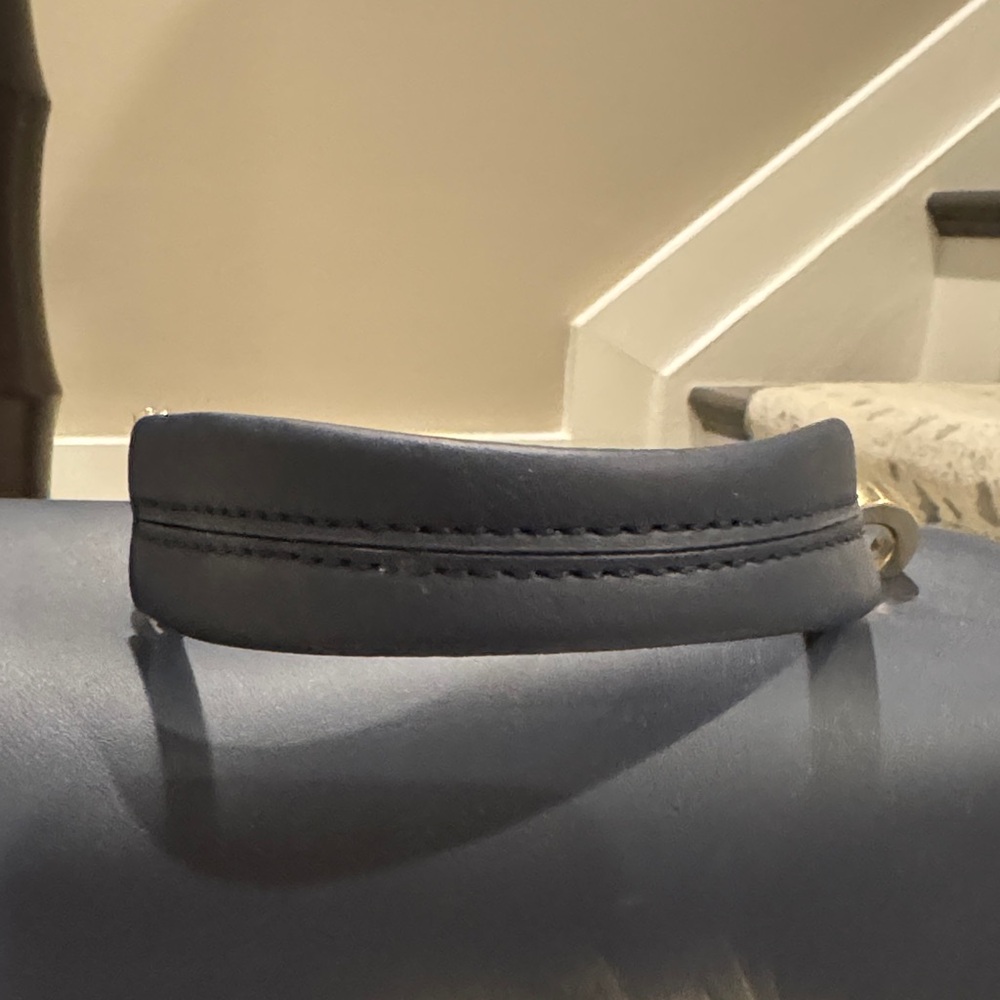 Zac Posen Elegant Navy Blue Handbag - Picture 7 of 12